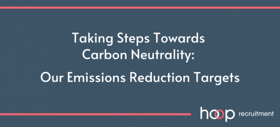 Taking Steps Towards Carbon Neutrality: Our Emissions Reduction Targets